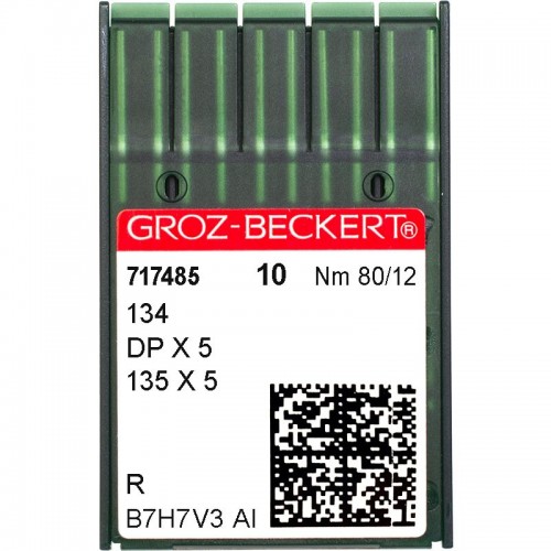 Иглы GROZ-BECKERT DPx5 №80 Иглы GROZ-BECKERT DPx5 №80