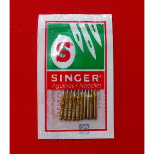 Иглы SINGER №125 для бытовых швейных машин (набор 10 игл) Иглы SINGER №125 для бытовых швейных машин (набор 10 игл)