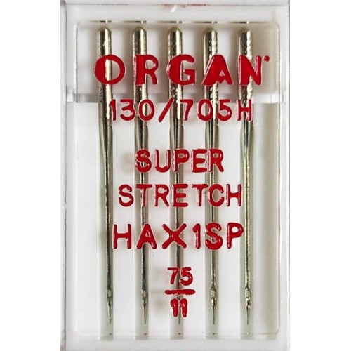 Иглы ORGAN SUPER STRETCH HAx1SP №75