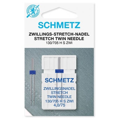 Игла двойная SCHMETZ STRETCH TWIN №75/4,0